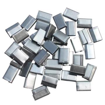 Raxwell PP手工带打包扣不锈钢镀锌，宽度：16mm，长度：38mm，高度：5mm，适用带宽≤16mm 25kg/箱 RHWB0104
