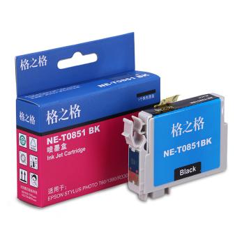 格之格 墨盒适用EPSON Stylus Photo 1390/R330 /T60 NE-T0851BK