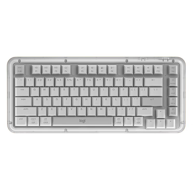 Logitech/罗技 AI客制化无线机械键盘 K75M白色