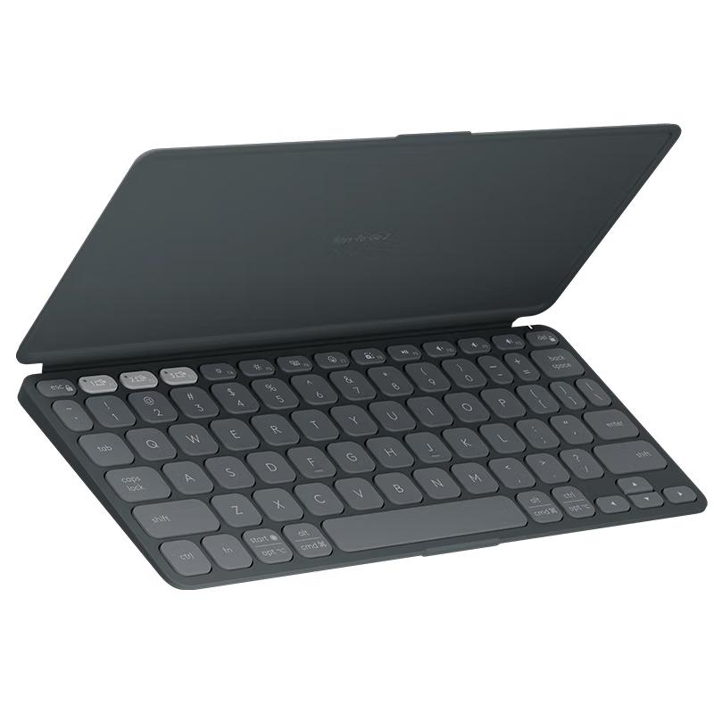 Logitech/罗技 无线蓝牙键盘 超薄便携 Keys-To-Go 2黑色
