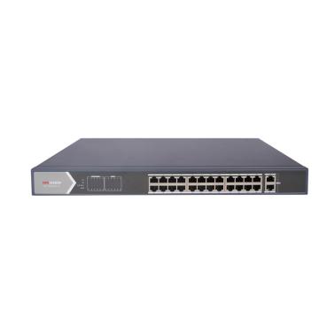 Hikvision 2.5G上行高功率PoE交换机 DS-3E0626P-E(国内标配)