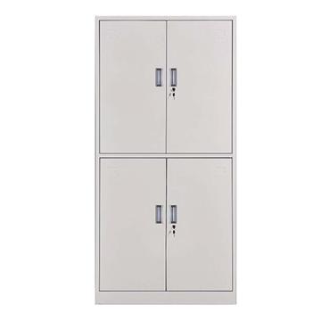 企诺 两门办公文件柜加厚钢制柜档案柜储物资料柜850*390*1800mm 厚度0.6mm QN-GW-211