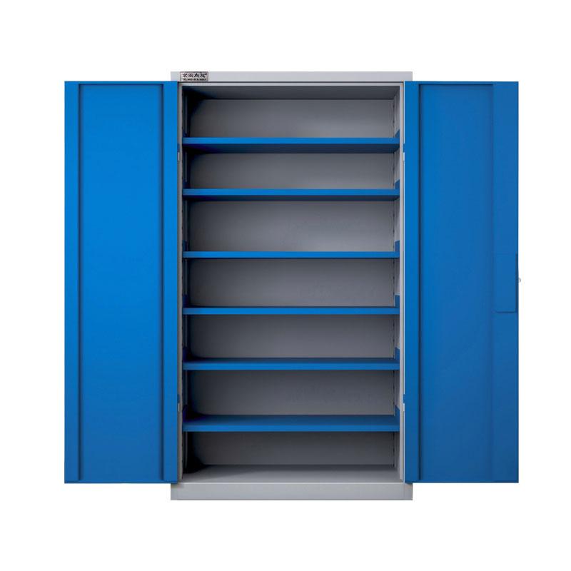 京图尚冠 重型工具柜内六层板灰蓝套色1000*500*1800mmTB552 TB552