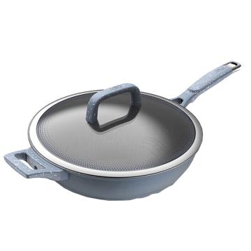 爱仕达 魔法石无油烟炒锅 CL32F1Q-BU 32cm