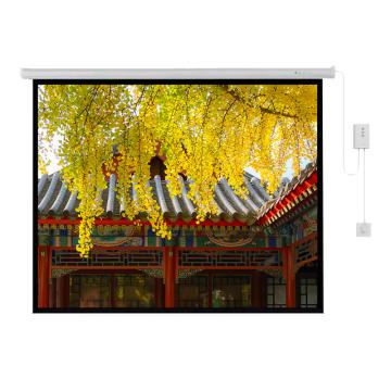 慈溪红叶 投影幕布 120寸4:3电动