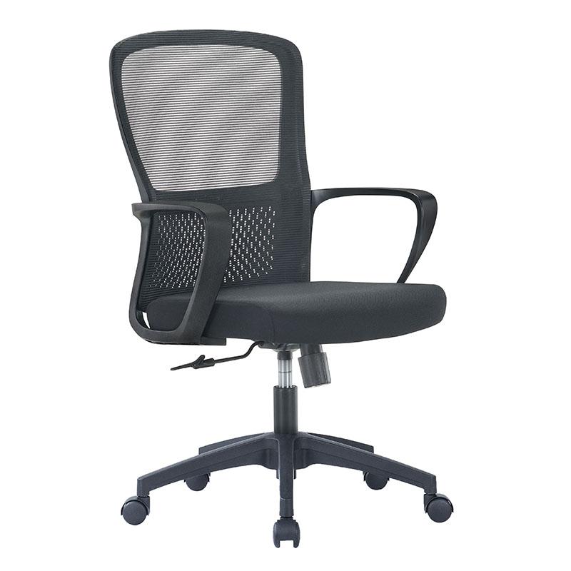 悦山 透气职员椅转椅585*580*1060mm/网布 YSOC1U-069BW