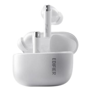 EDIFIER 蓝牙耳机真无线主动降噪蓝牙耳机 蓝牙5.3 适用苹果华为小米OPPO手机 花再 zero pro 白