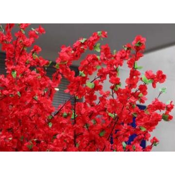 功成狮 仿真桃花树1.5米高*1米宽 单树 桃花 植绒 GFUD2598