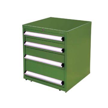 信高 固定式工具柜，(四个抽屉)90kg，绿色 FC-665N
