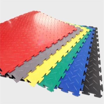 NTSJ 方块地垫 50×50CM 厚度5MM 明扣燕尾式 人字纹 绿