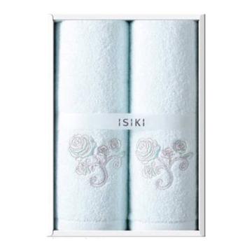 KINGSHOR 毛巾套装毛巾两条 无捻双层 SK1001WH 伊人系列3