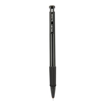 deli/得力 低粘度圆珠笔/迷你头中油笔0.7mm 6546S 黑