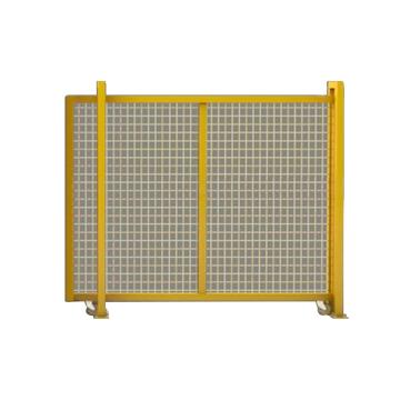 攻城虎 备隔离网对开门，孔径5×5铁丝网，钢丝粗度3.8MM，高1.5m×宽3m 单扇门