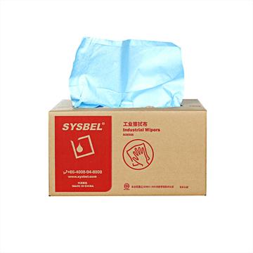 SYSBEL/西斯贝尔 工业擦拭布（抽取式），SCB302B 单张30×42cm 蓝色 SCB302B 单张30×42cm