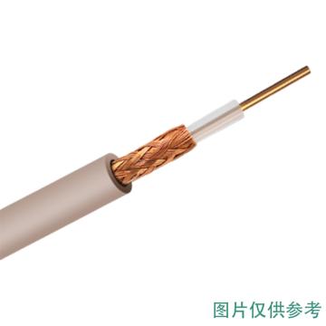 海乐 两兆线同轴电缆射频线1芯2M线 0.34纯铜单股96高编 75欧姆数字信号线 100米 SYV-75-2-1