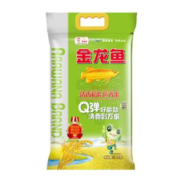 金龙鱼 大米 清香稻长粒香米,5KG/袋（按箱）