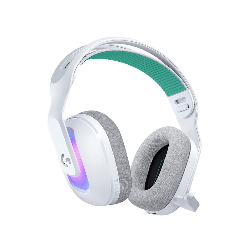 Logitech/罗技 无线蓝牙耳机 G522 LIGHTSPEED白色