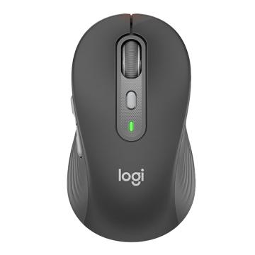 Logitech/罗技 无线鼠标静音鼠标 带Logi Bolt USB接收器 黑色 M750L
