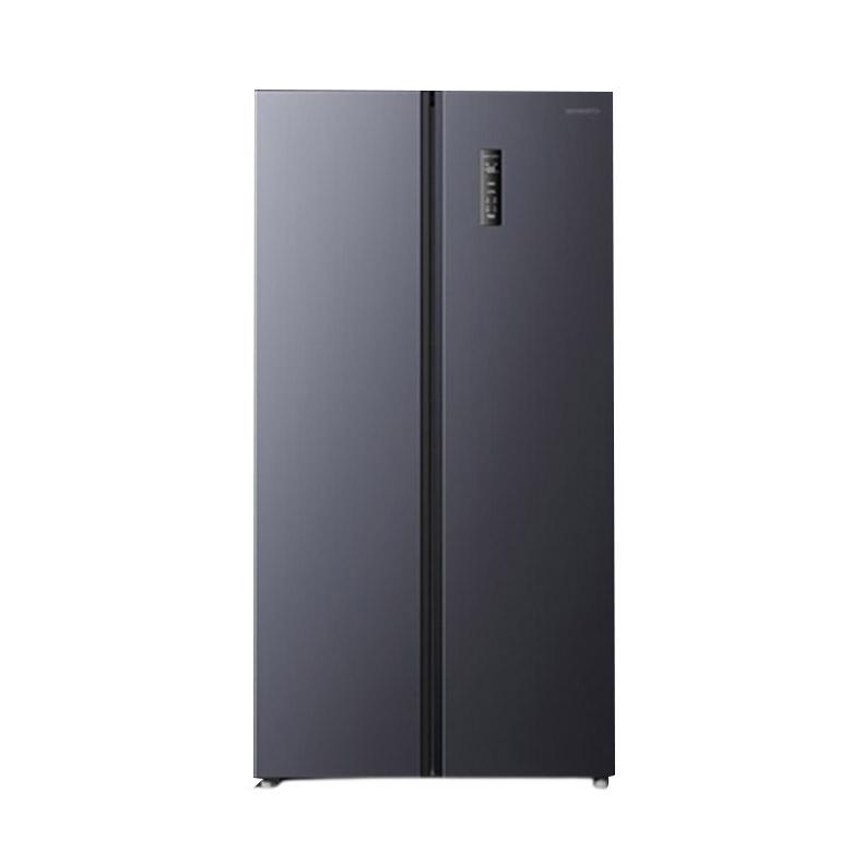 SKYWORTH/创维 对开门冰箱，星耀灰，变频，1级能效，风冷，容积502L BCD-502WKPSL