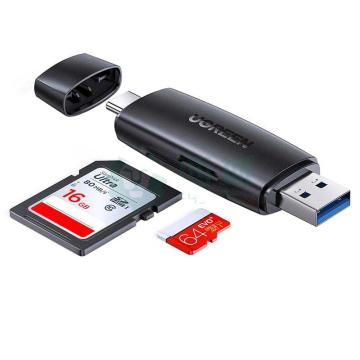 绿联 读卡器USB-C 3.0高速读卡器 80191