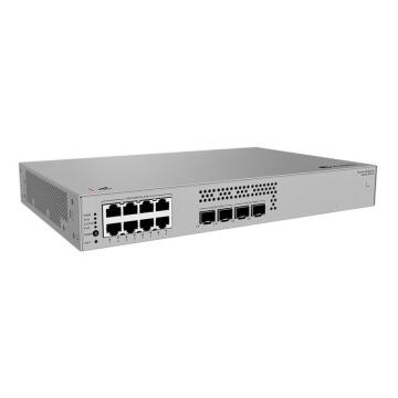 华为坤灵 万兆交换机8口千兆电+2个万兆SFP+，2个2.5G 以太网端口企业级POE满供128W（下单前需报备） S220S-8P4JX