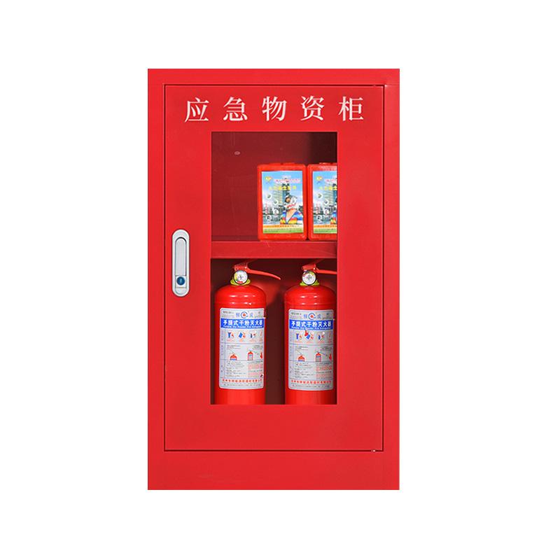 京图尚冠 应急物资柜单门红色450*260*750mmTC850/台 TC850
