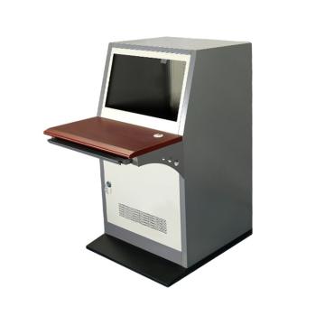 鑫远通 厚款27寸监控琴台不含安装 宽深高(mm):700×950×1240,桌面防火木面