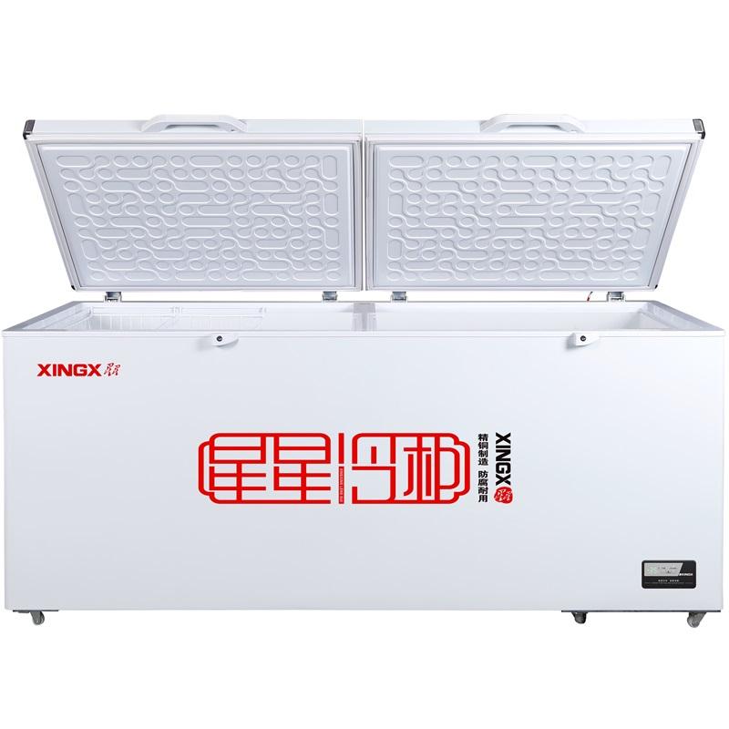 XINGX 双温冷藏冷冻柜，406L，2级能效，直冷 BCD-406GA