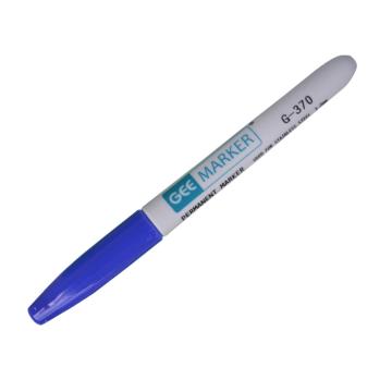 GEEMARKER 低氯无硫不锈钢记号笔-细头不锈钢表面核电工业记号笔1.0mm G-370蓝色