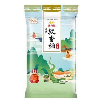 金龙鱼 苏北大米 臻选软香稻，5kg（按箱）