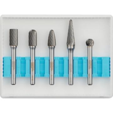 TRUSCO 超硬棒材套装C系列 轴径6mm 刀刃直径9.5mm 5件装【海外现货】 TBC0955S