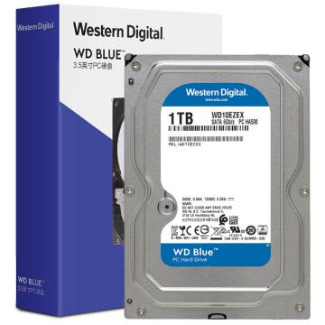 韦度 台式机械硬盘 WD10EZEX 1TB