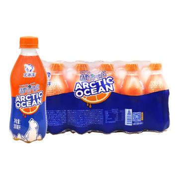 北冰洋 桔汁汽水 瓶装300ml*24瓶