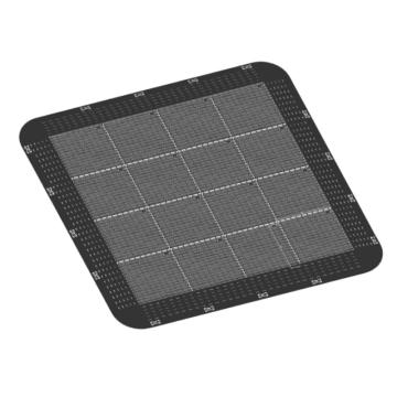 Ecobooths 派勒电扶梯异物优化模块刮砂除尘防滑地垫 1.2m*0.4m