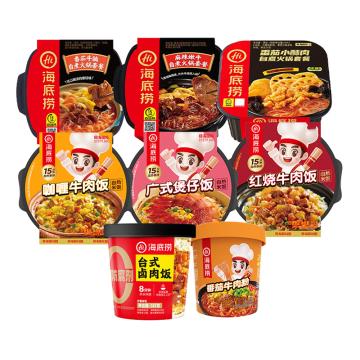 HDL 方便速食，23-自热火锅/米饭/米粉/拌饭套餐 2159g （一件代发） 23-自热火锅/米饭/米粉/拌饭套餐 2159g