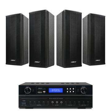世林 会议音箱套装会议音响系统套装 4.5英寸音箱 AV-106+BX-404