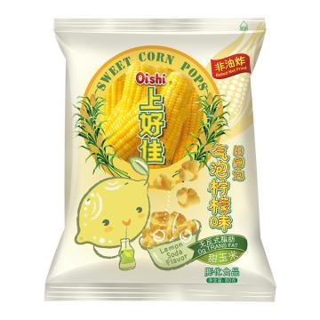 上好佳 休闲零食 田园泡气泡，80g*12袋 柠檬味