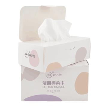 爱洁施 棉柔巾洁面，盒装230mm*200mm，60片/盒，14盒/箱 01.660.678393