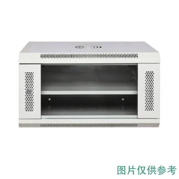 鑫远通 厚款威龙墙柜，箱体0.7，立柱1.1尺寸(mm):600×600×750，白色 15U带轮加深