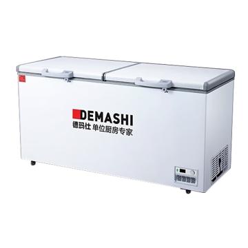 德玛仕 卧式顶开门单温冰柜，容积572L，定频直冷 BD-680