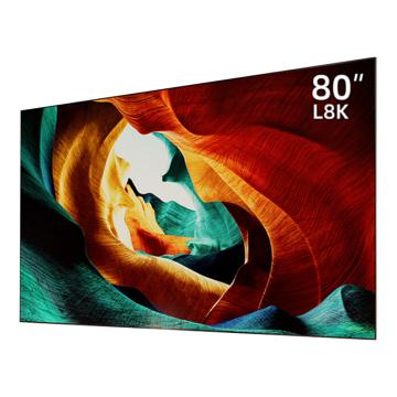 HISENSE/海信 激光电视80英寸三色激光电视 大屏护眼（含标准安装：主机台式安装，屏幕壁挂安装） 80L8K