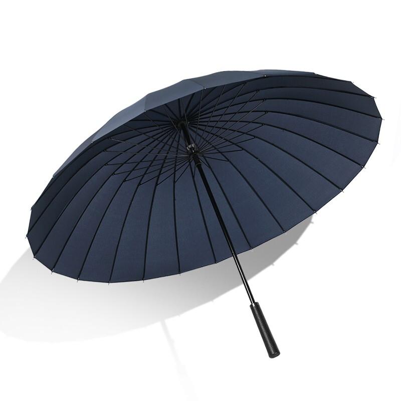 美度 24骨超大防风雨伞（黑色、灰色、深蓝色 、墨绿色、雾霾蓝可选） M5003