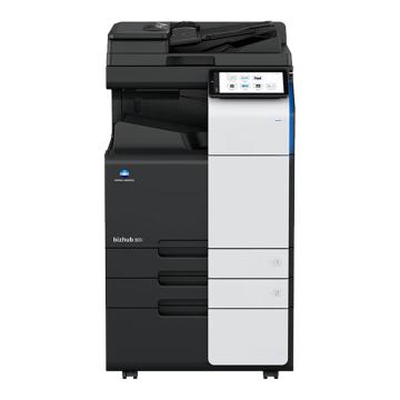 KONICA MINOLTA A3+ 彩色多功能复合机，含原装工作台+1年原厂服务 bizhub301i+输稿器+双纸盒