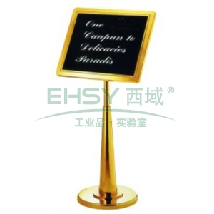 康邦洁 锥底指示牌L600*W500*H1290 钛金 B1110