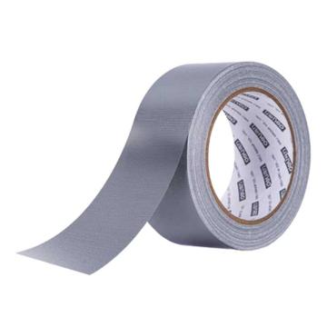 deli/得力 布基胶带60mm*20m*230μm (银色)(1卷/热缩) 30801
