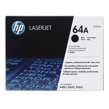 HP 黑色CC364A（适用P4014/P4015n/x/P4515n/x、10000页） CC364A