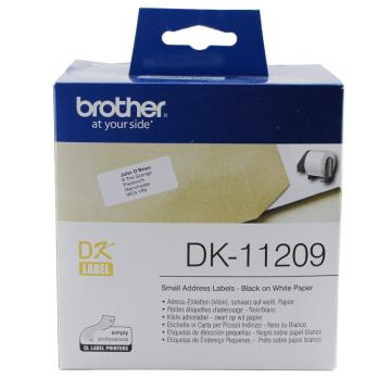 兄弟 DK色带29mm*62mm 白底/黑字（纸质800张） DK-11209