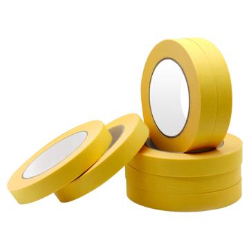 OWG 美纹纸胶带2.4cm*20米，厚度145μm，黄色（中粘） MWZJD2420Y-20