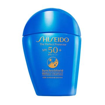 资生堂 防护乳SPF50+PA+++ 新艳阳夏臻效水动力50ml（蓝胖子）