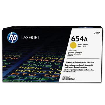 HP 黄色 654A CF332A适配 651dn CF332A黄色